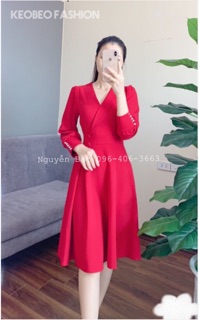 Váy xoè tay ngọc