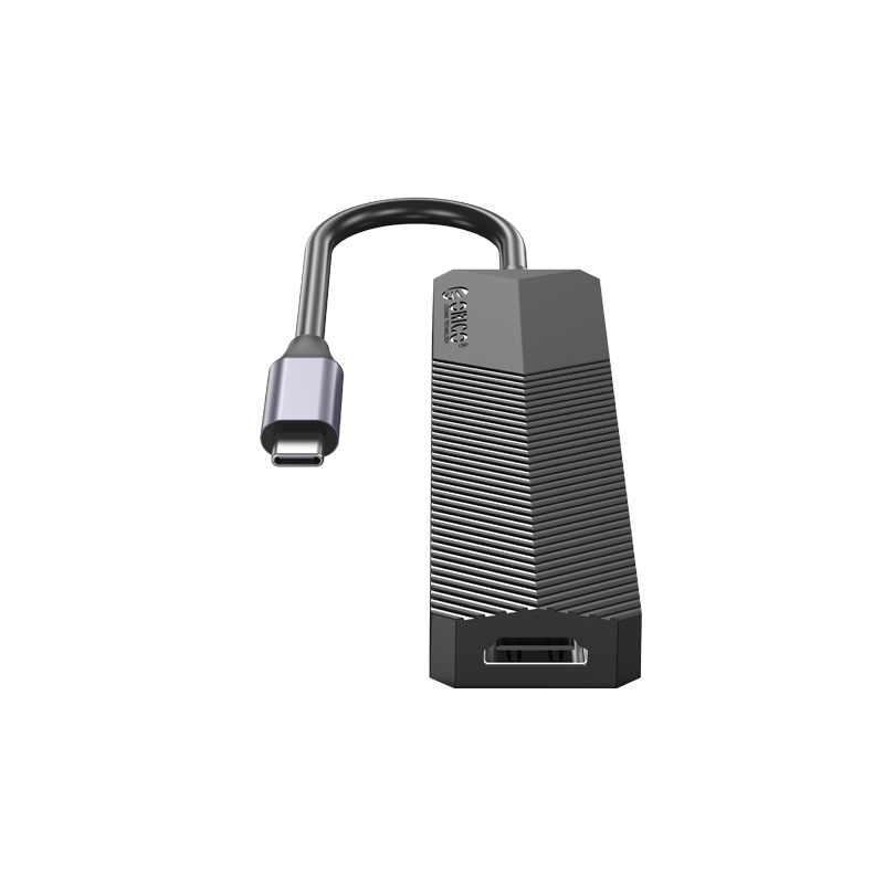 Hub USB Orico Chuyển Đổi Đa Năng 5 Trong 1 Cổng Type C Sang USB 3.0/ USB 2.0/ HDMI/ SD/ TF MDK-5P-BK-BP - Hàng Chính Hãn