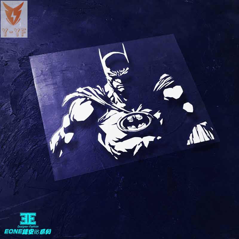 Dc Miếng Dán Trang Trí Cửa Kính Chống Thấm Nước Hình Batman Dark Knight Độc Đáo