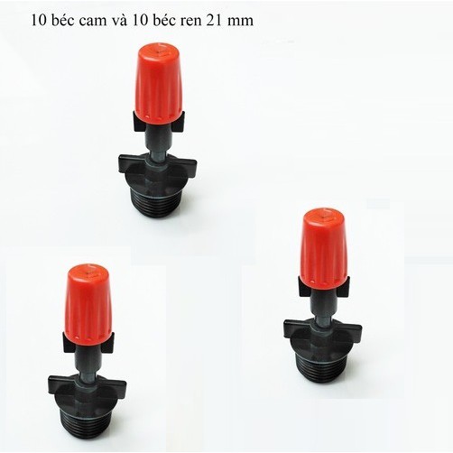 Béc phun sương 1 cửa kèm nối ren ngoài 21mm
