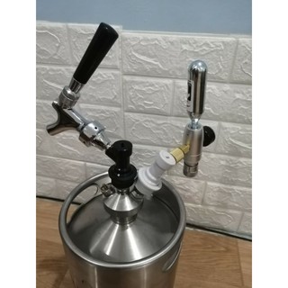 Bộ Vỏ Keg bia 5 lít inox 304 và phụ kiện
