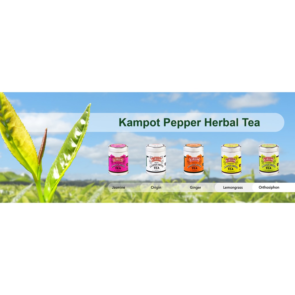 TRÀ THẢO MỘC HỮU CƠ TĂNG CƯỜNG SỨC KHỎE - VITALITY KAMPOT PEPPER HERBAL TEA