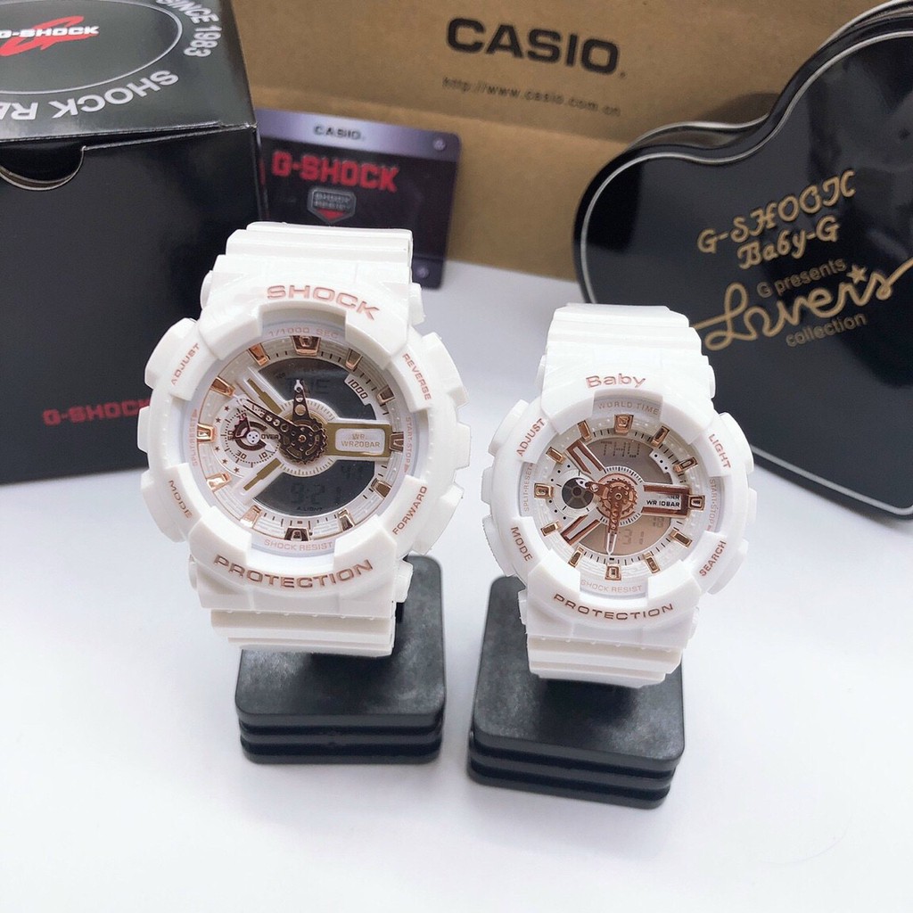 Đồng hồ thể thao đôi nam nữ Shock GA dáng thể thao chống sốc  nhiều mẫu lựa chọn