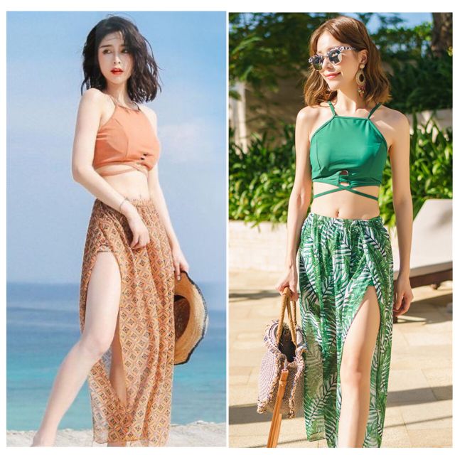 [Hot Hot Hot] Bộ bơi 3 chi tiết siêu đẹp, cực tôn dáng