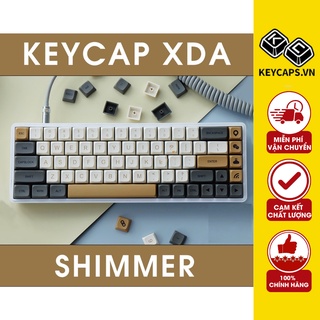 Bộ nút phím bộ keycap shimer v2 125 phím đảm bảo ký tự và hình trên keycap sẽ không bị phai mờ theo thời gian sử dụng