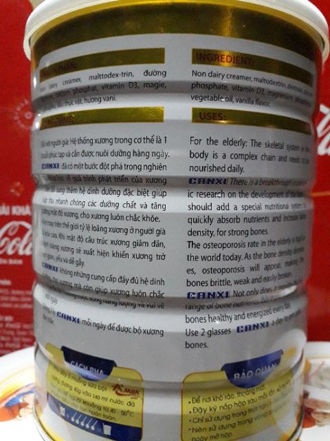 SỮA BỘT DINH DƯỠNG A+ MILK GOLD CANXI PHÒNG NGỪA LOÃNG XƯƠNG VÀ TIỂU ĐƯỜNG