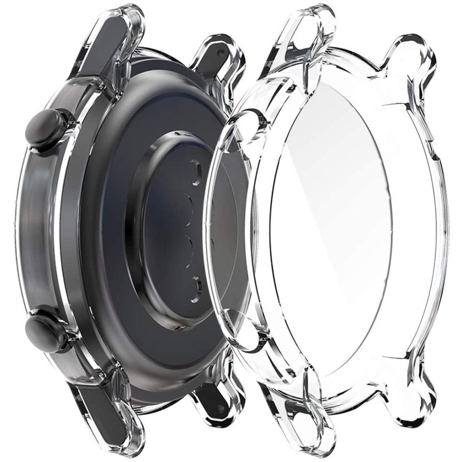 Vỏ Nhựa TPU Trong Suốt Bảo Vệ Mặt Đồng Hồ HUAWEI WATCH GT2 46MM 42MM