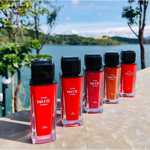 [CHÍNH HÃNG] Son Kem Siêu Lì Mịn Môi Vacosi Matte Lip Cream 11.3g