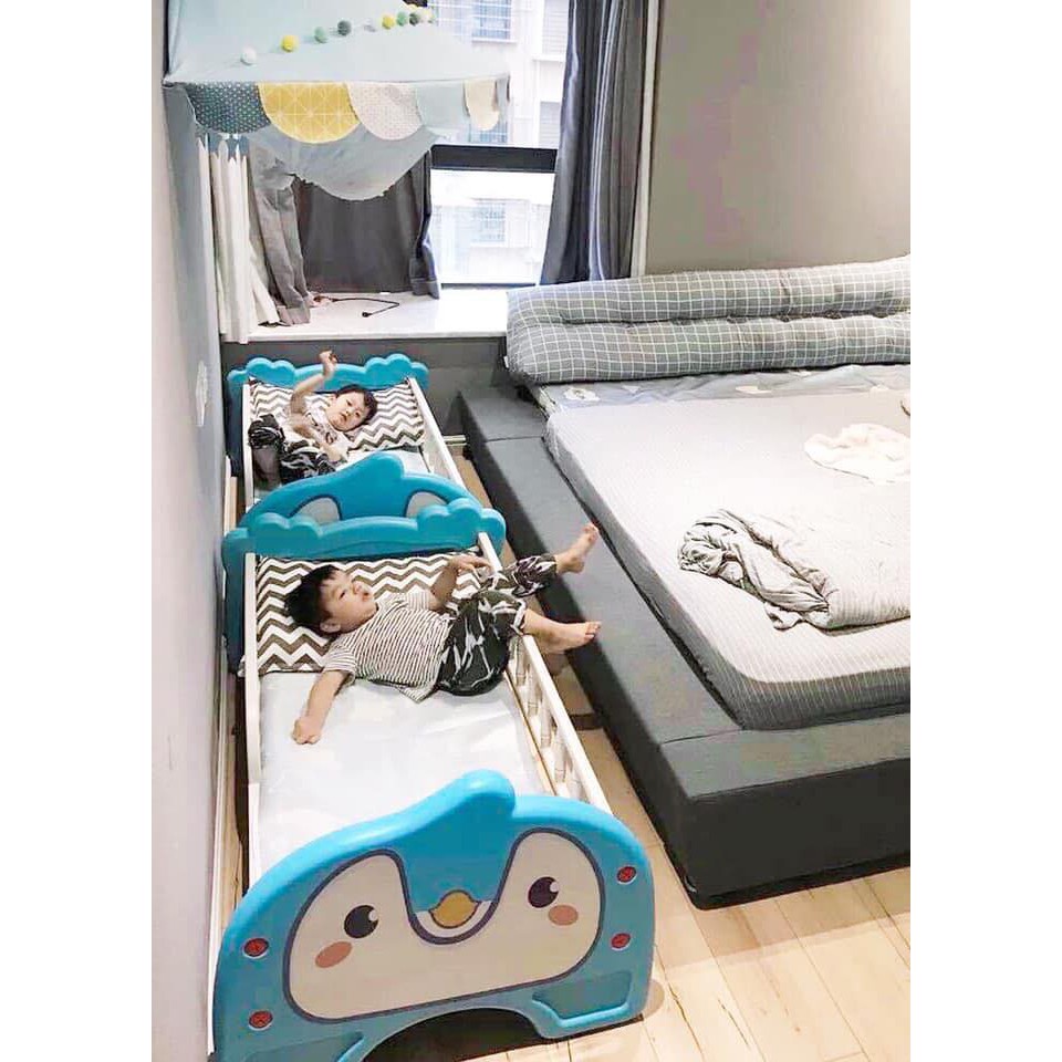 Giường Nhựa Trẻ Em Hình Thú Đáng Yêu Cho Bé Giấc Ngủ Ngon