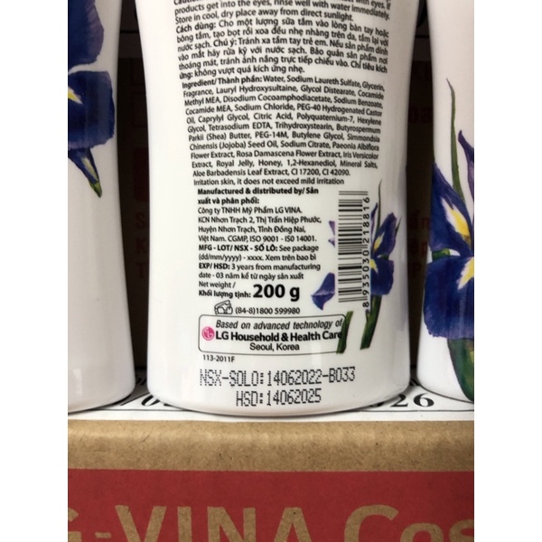 [Chai mini du lịch] Sữa tắm double rich hương nước hoa thiên nhiên 200g