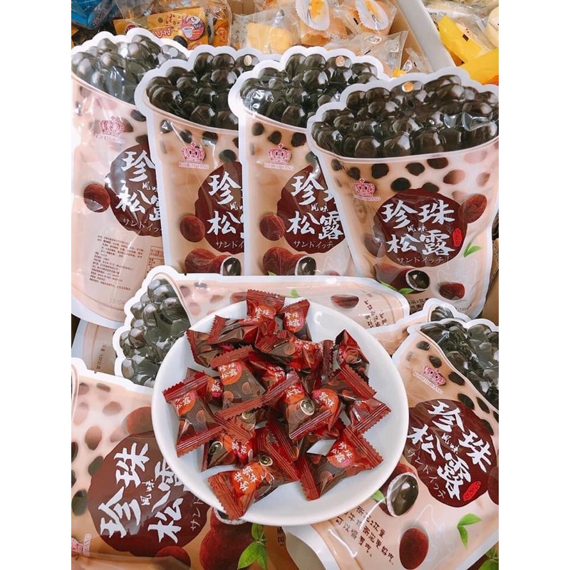 GÓI 120gr KẸO TRÀ SỮA TRÂN CHÂU THƠM NGON