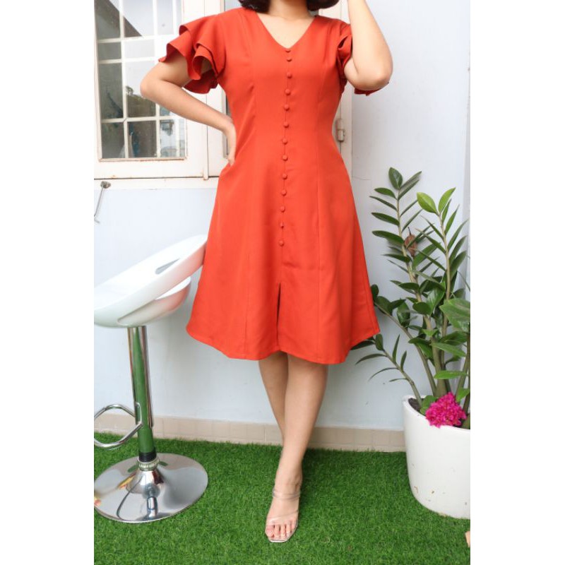 Đầm dự tiệc Bigsize - Đầm xoè cánh tiên (60-90kg) | BigBuy360 - bigbuy360.vn