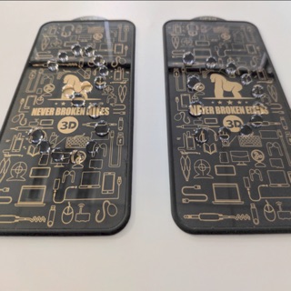 Kính cường lực WK King Kong 3D chống bụi màng loa, viền cao su chống vỡ mép.