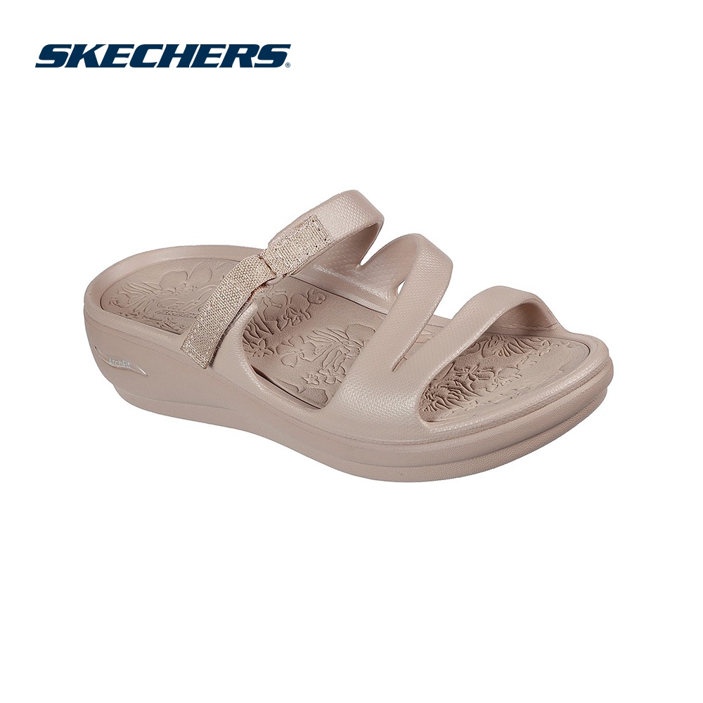 Skechers Nữ Xăng Đan Foamies Arch Fit Ascend - 111232-ROS