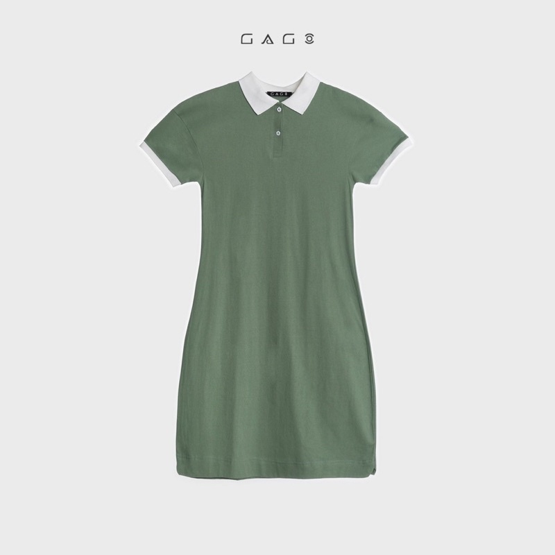 Pass váy polo xanh lá Gago brand size S