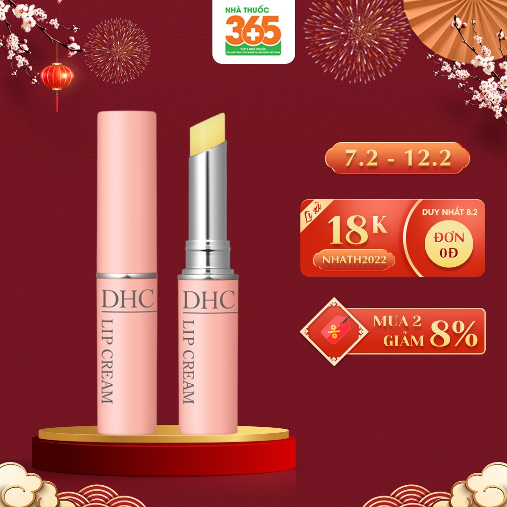 Son Dưỡng Môi DHC Lip Cream Chứa Tinh Chất Dầu Oliu Chăm Sóc Đôi Môi Mềm Mịn 1,5g