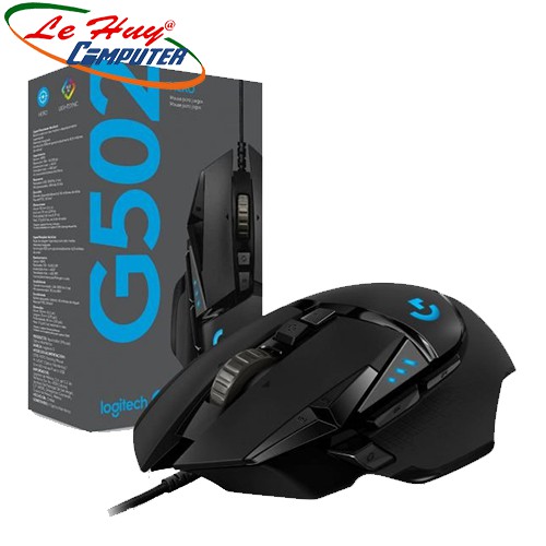 Chuột chơi game Logitech G502 Hero USB Black