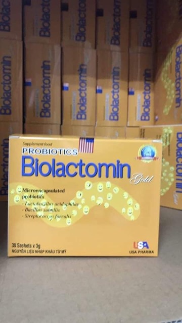 CỐM VI SINH BIOLACTOMIN GOLD - CÂN BẰNG HỆ TIÊU HÓA ĐƯỜNG RUỘT - CHỐNG TÁO BÓN - KÍCH THÍCH ĂN NGON