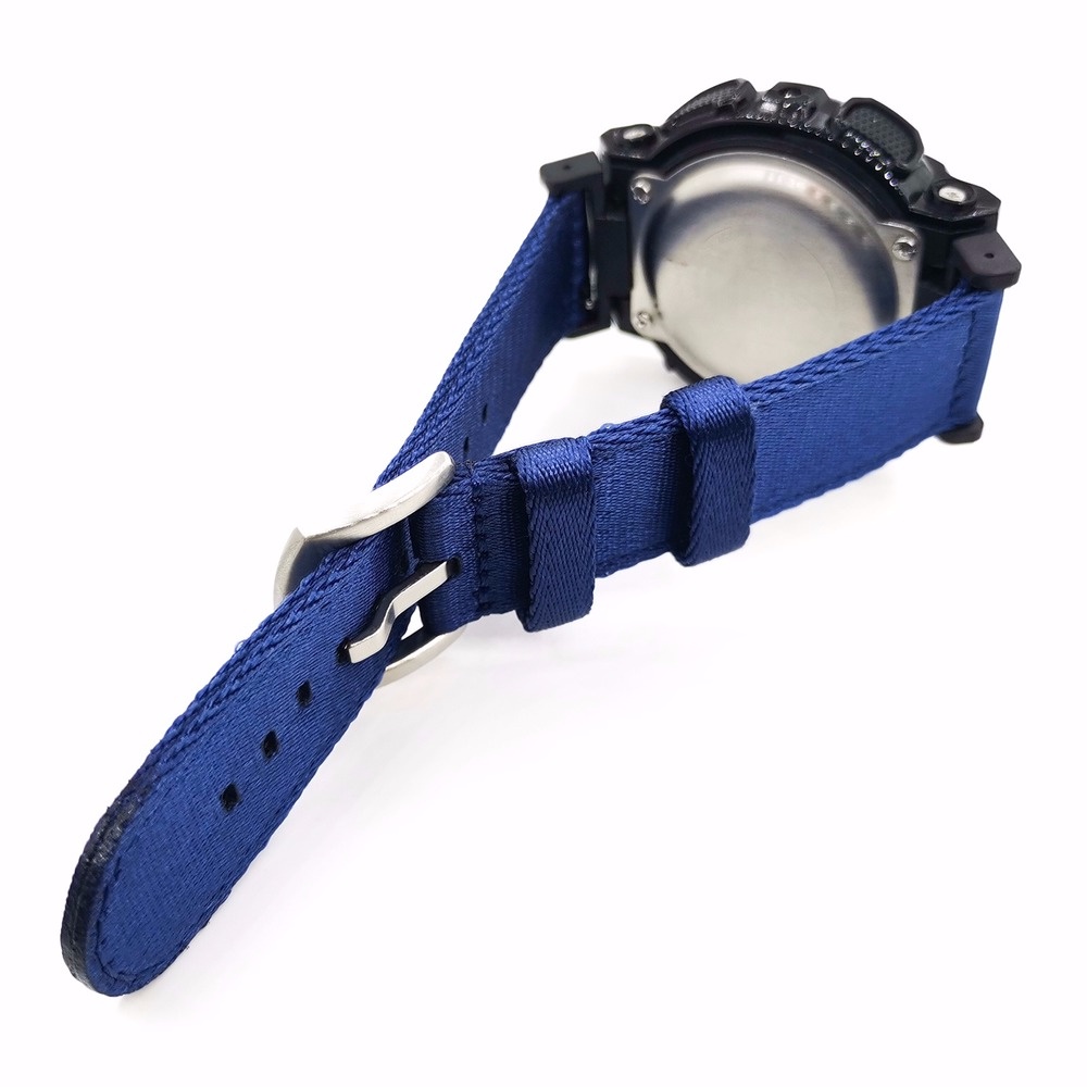 Dây Đeo Nylon Mềm Cho Đồng Hồ Casio G-Shock GA-110 GD-100 DW-5600 G-5600 16mm