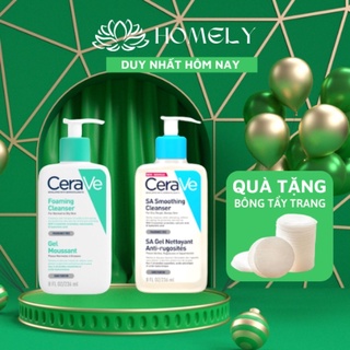 Sữa rửa mặt cerave cho da dầu giảm mụn cho da dầu mụn trắng da tạo bọt nhẹ RM06