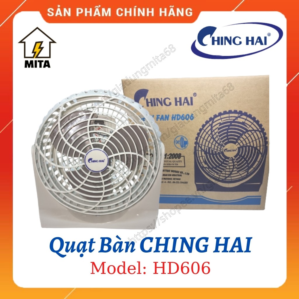 Quạt Bàn Ching Hai - Quạt Hộp ChingHai - MITA