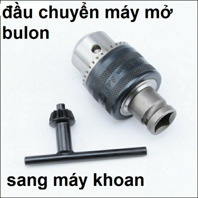 Bộ Đầu Chuyển Từ Bulong Sang Thành Khoan 1.5mm đến 13mm