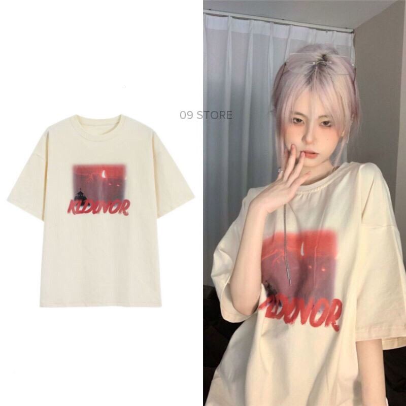 Áo thun unisex, áo phông lỡ tay in chữ basic | BigBuy360 - bigbuy360.vn