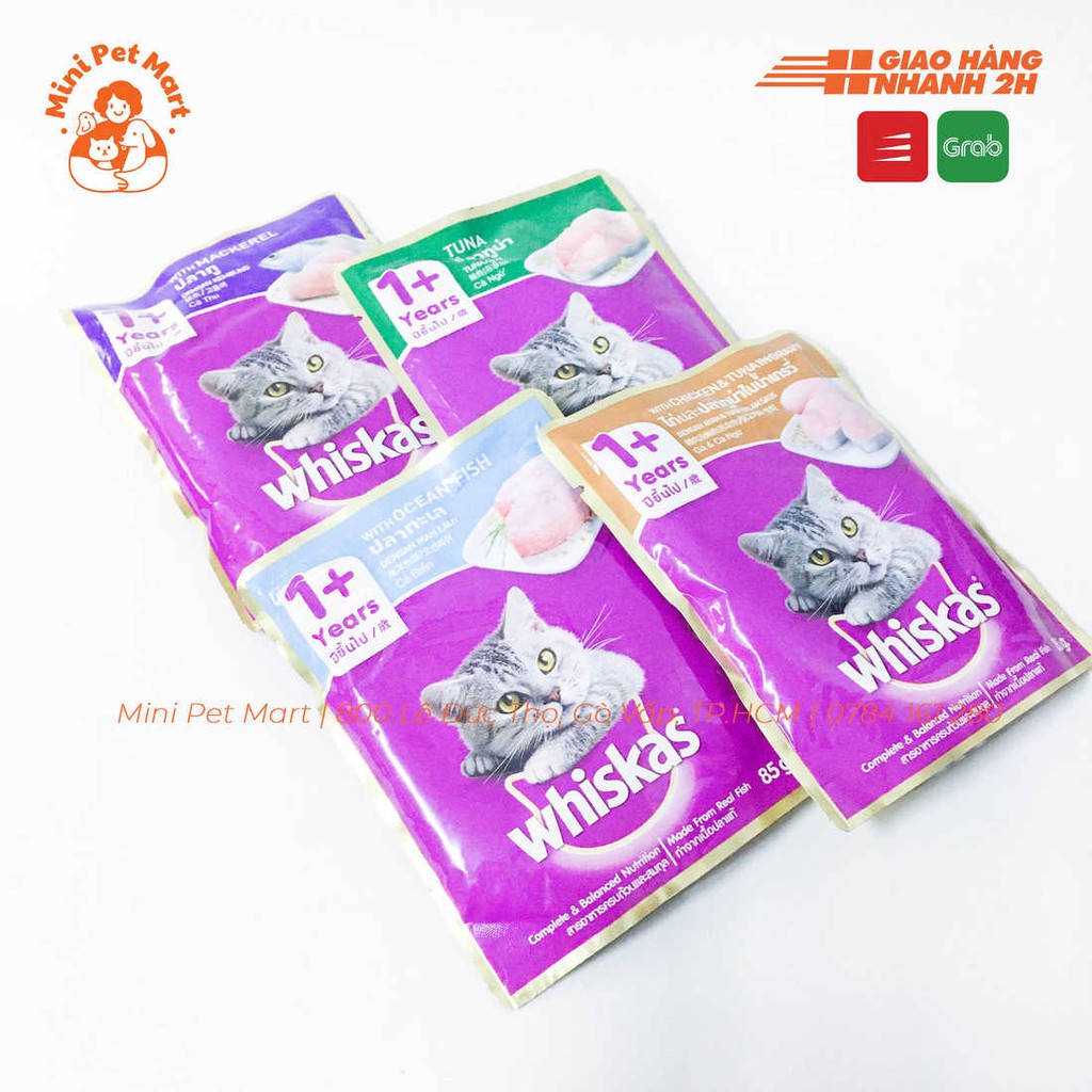 Pate cho mèo WHISKAS 80g