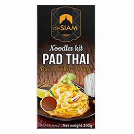 Set Pad Thai Ăn Liền De Siam Cooking Set Noodle Kit Rice Noodle Pad Thai Sauce Thái Lan 300g