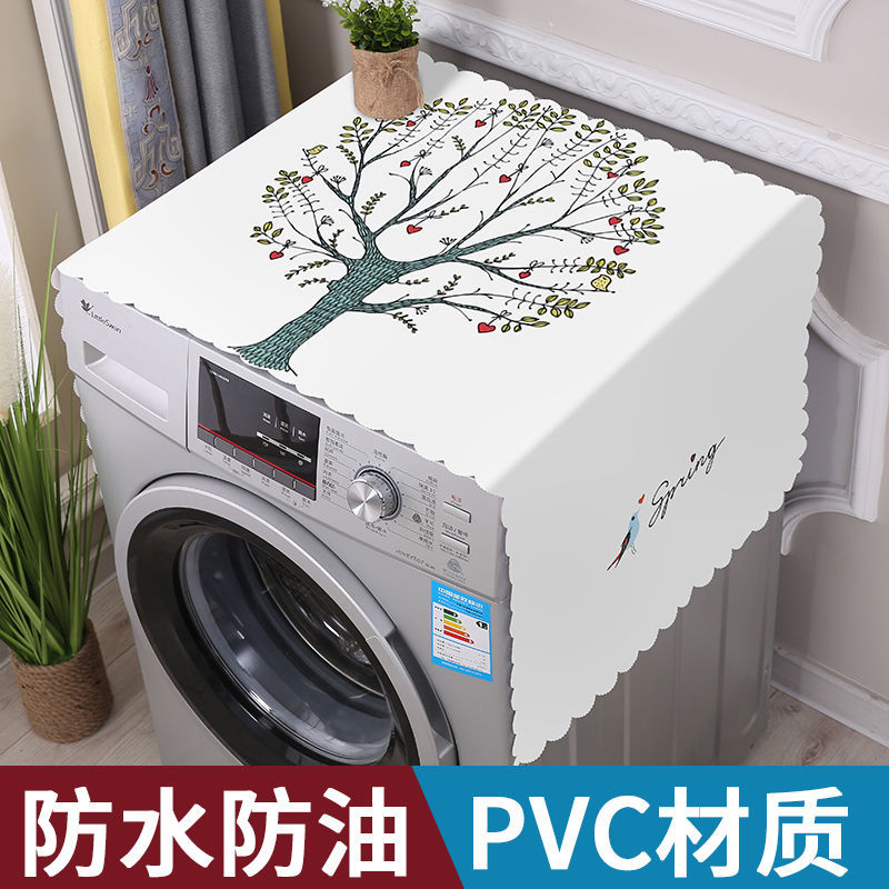 Tấm che bụi tủ lạnh và lò vi sóng chất liệu PVC chống nước chống dầu