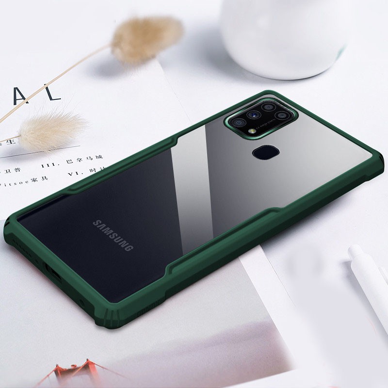 Ốp Điện Thoại Trong Suốt Có Túi Khí Bảo Vệ Cho Samsung Galaxy M30s / M21 / M31