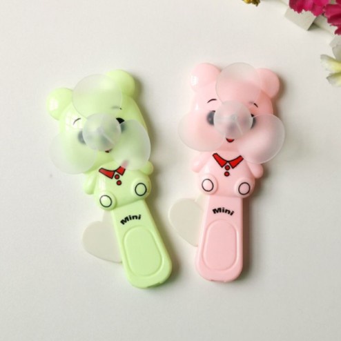 Quạt Xếp Cầm Tay mini Họa Tiết Hoạt Hình Dễ Thương
