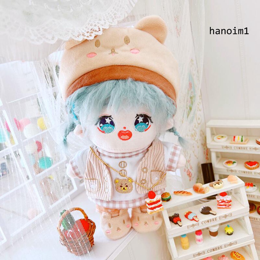 Hvw_túi Xách Gấu Bông Quần Búp Bê Bằng Vải Dễ Phối Đồ Cho Trẻ Em