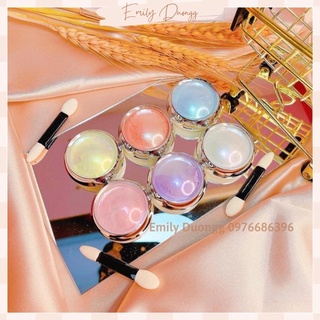 Set 6 màu tráng gương ánh ngọc trai chà nail trang trí móng siêu xinh