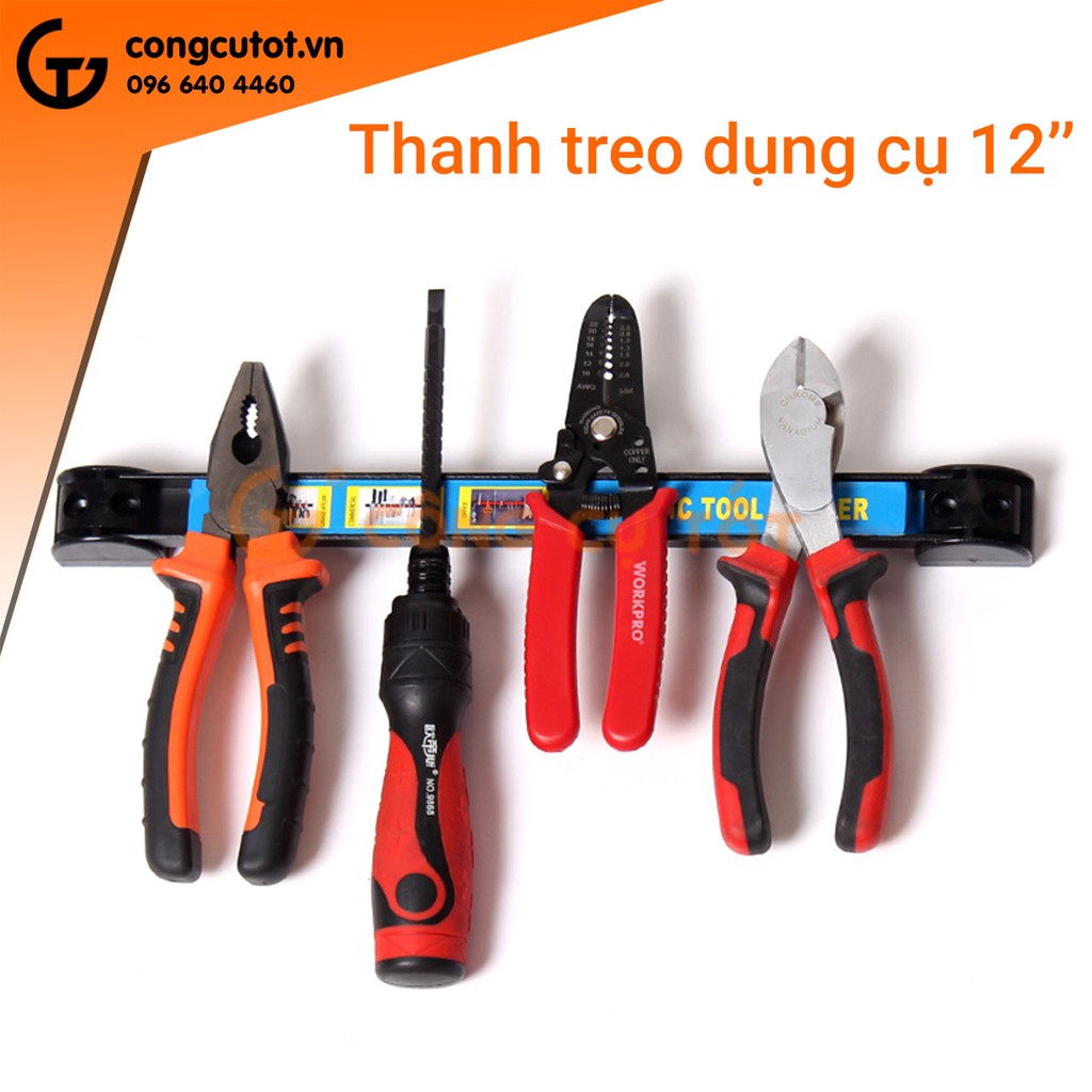 Thanh treo dụng cụ nam châm 12inch