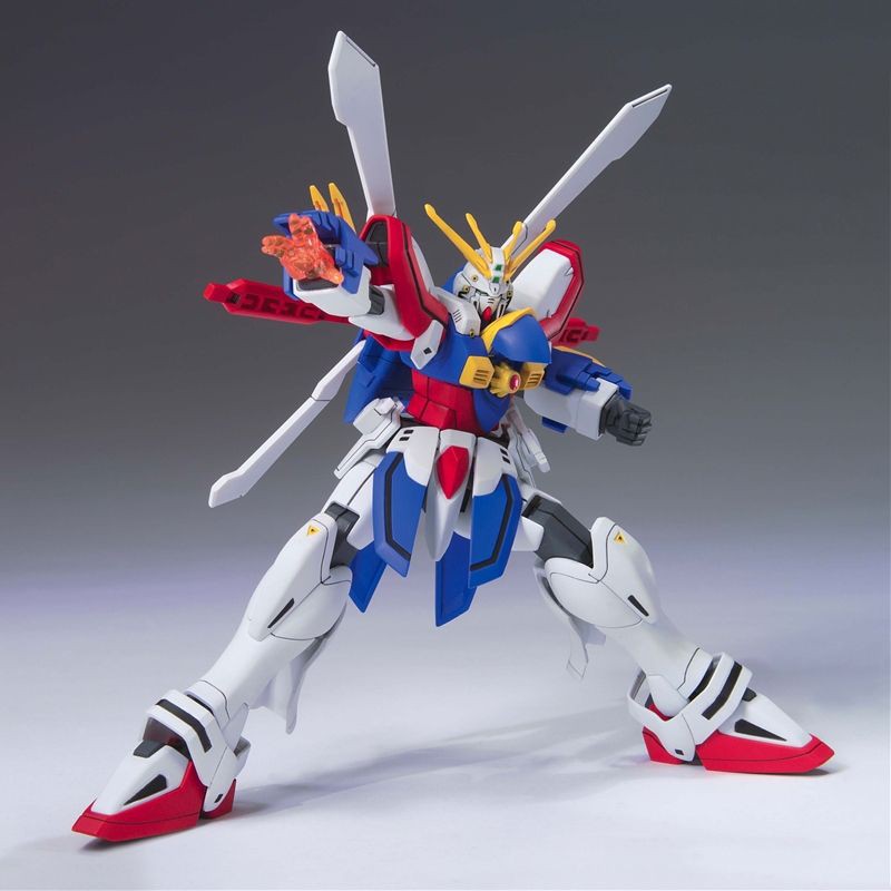 Mô Hình HG God Gundam GF13-017NJII G Bandai 1/144 HGFC Đồ Chơi Lắp Ráp Anime Nhật