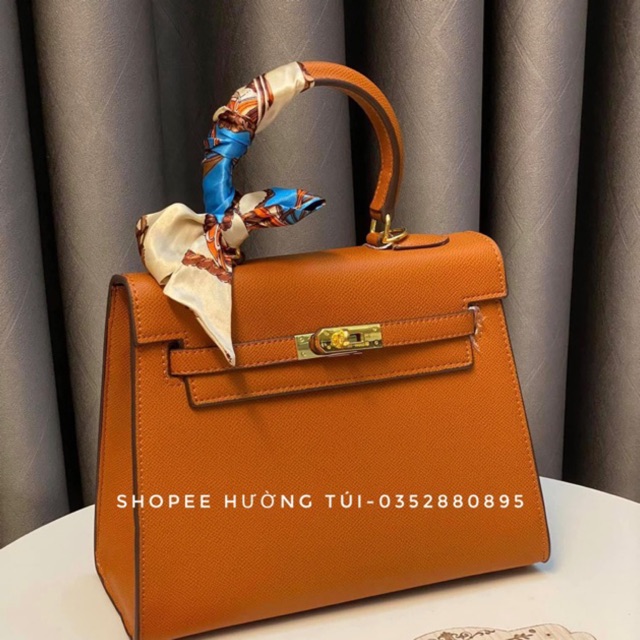 Túi Kellyyyyyy tag đồng size 20, 25 chất siêu đẹp tặng kèm khăn lụa(không hộp) | BigBuy360 - bigbuy360.vn