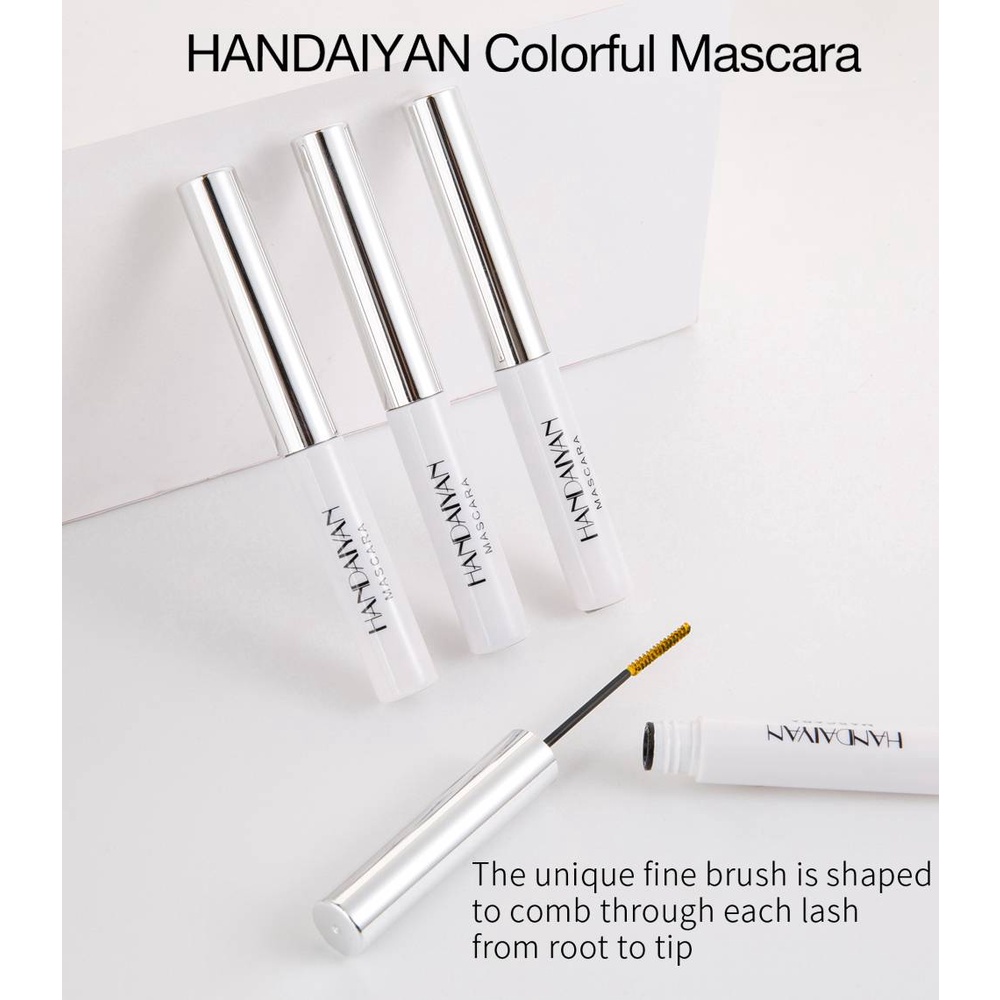 [Hàng mới về] Mascara Handaiyan Màu Đen Chuốt Mi Cong Và Dày Thời Trang | BigBuy360 - bigbuy360.vn