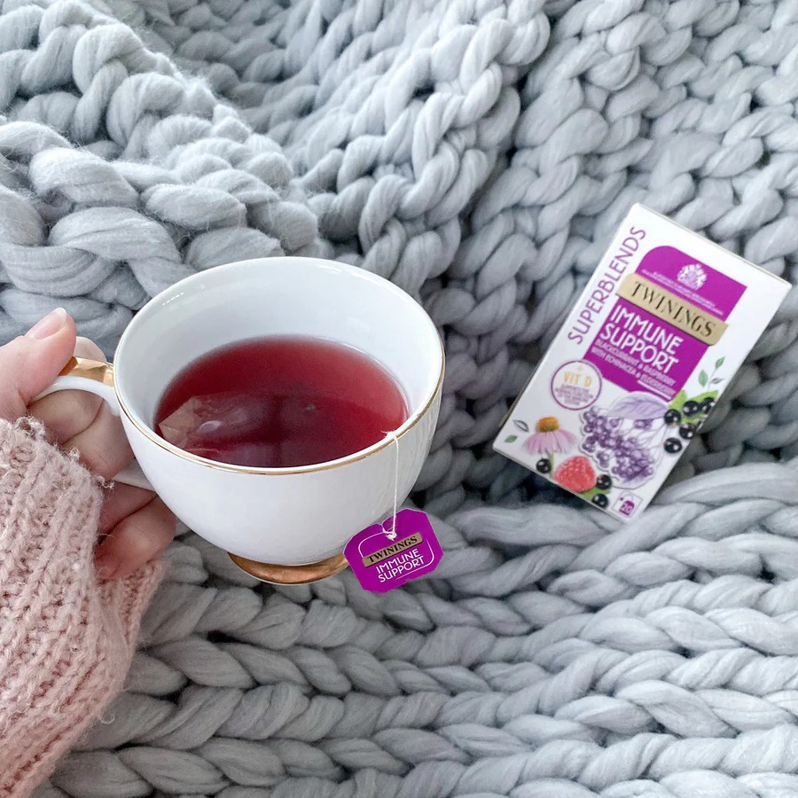 Trà Twinings Superblends (hàng Anh) tăng đề kháng, ngủ ngon, detox, tiêu hóa, đẹp da