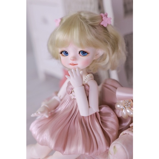 Búp bê BJD 1/6 em bé váy phồng dễ thương