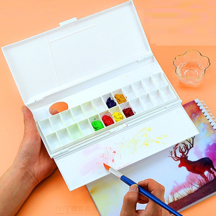 Khay Bảng pha màu -  Palette - Bảng màu