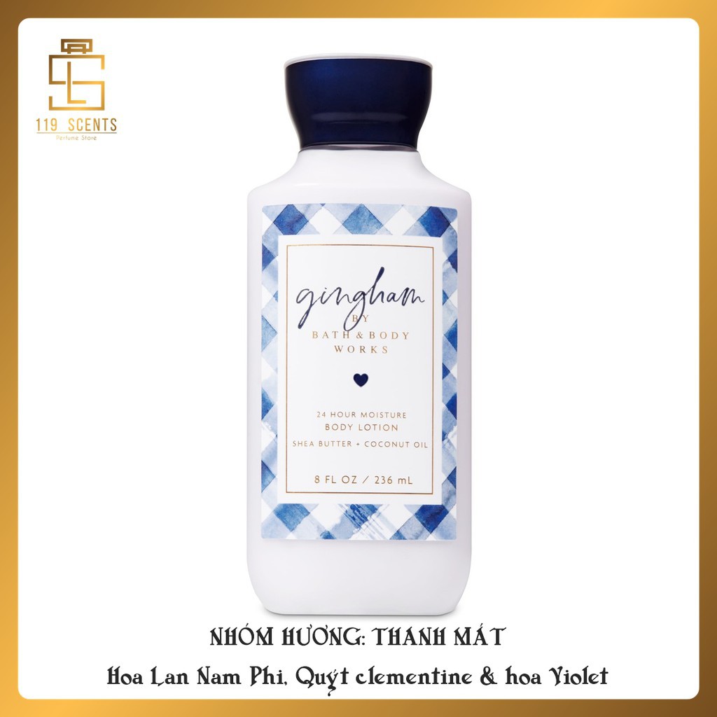 [AUTH] LOTION DƯỠNG THỂ BATH & BODY WORKS GINGHAM 236ML | BigBuy360 - bigbuy360.vn