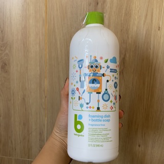 Nước Rửa Bình Sữa Babyganics (Refill size) 946ml