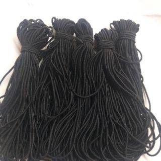 bó10mThun tròn làm dây khuy ,dây cột tóc, làm đồ handmade
