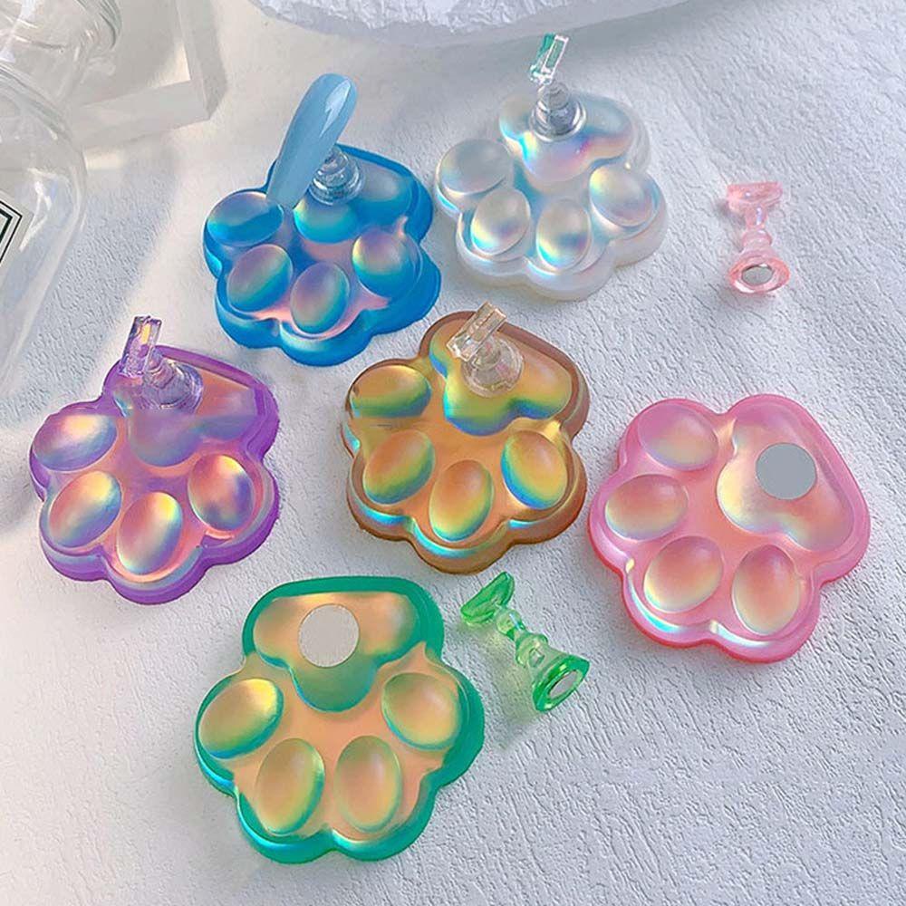 Giá Đỡ Móng Tay Giả Hình Chân Mèo Thời Trang Dùng Để Luyện Tập Làm Móng DIY