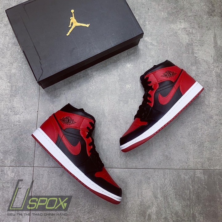 Giày Jordan 1s Mid Banned