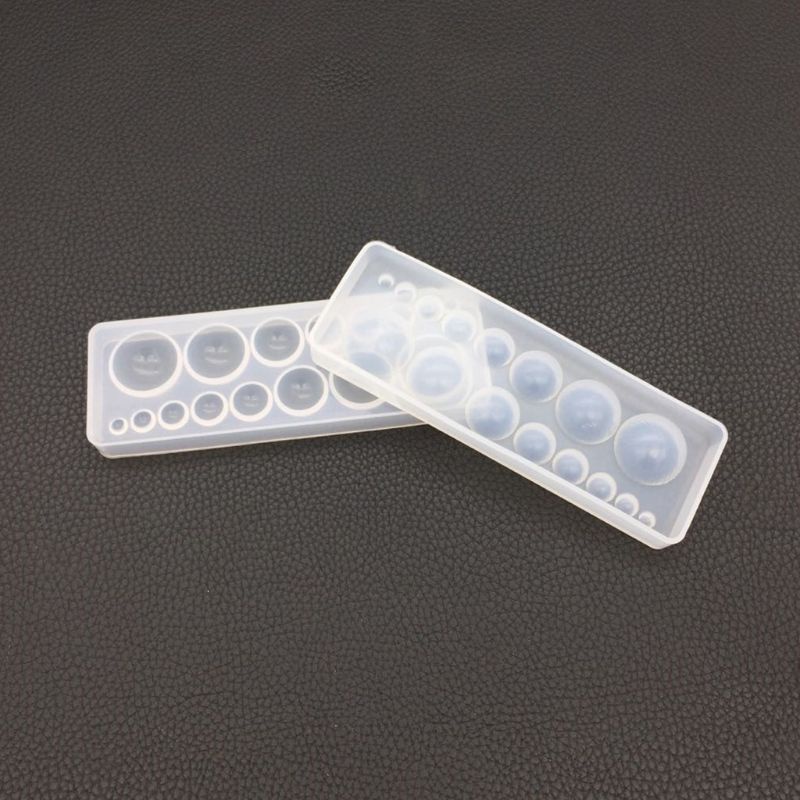 Khuôn Silicone Làm Bánh / Sô Cô La / Trang Sức Hình Tròn Diy