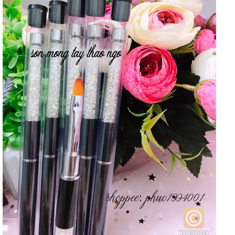 Cọ đắp gel cán đá cao cấp dành cho Nail 29k/cây (màu ngẫu nhiên)