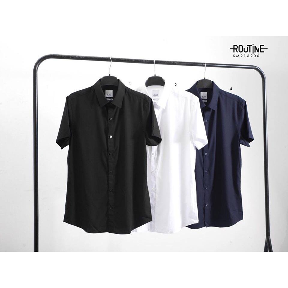 Áo sơmi tay ngắn SLIMFIT 💖1 chiếc sơmi không nhăn cho ngày dài năng động 💖đẹpcháyhàng vài mã rồi anh em💖