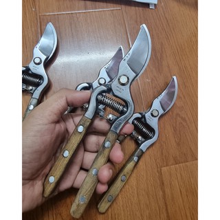 280k Kéo Cắt tỉa cành Nhật thép nguyên khối cán gỗ